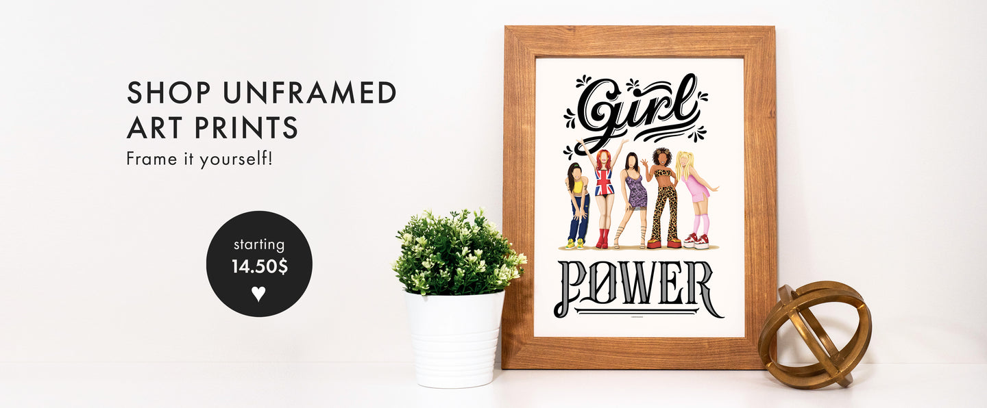 Shop Unframed Art Prints by Draw Me a Song, starting 14.50$