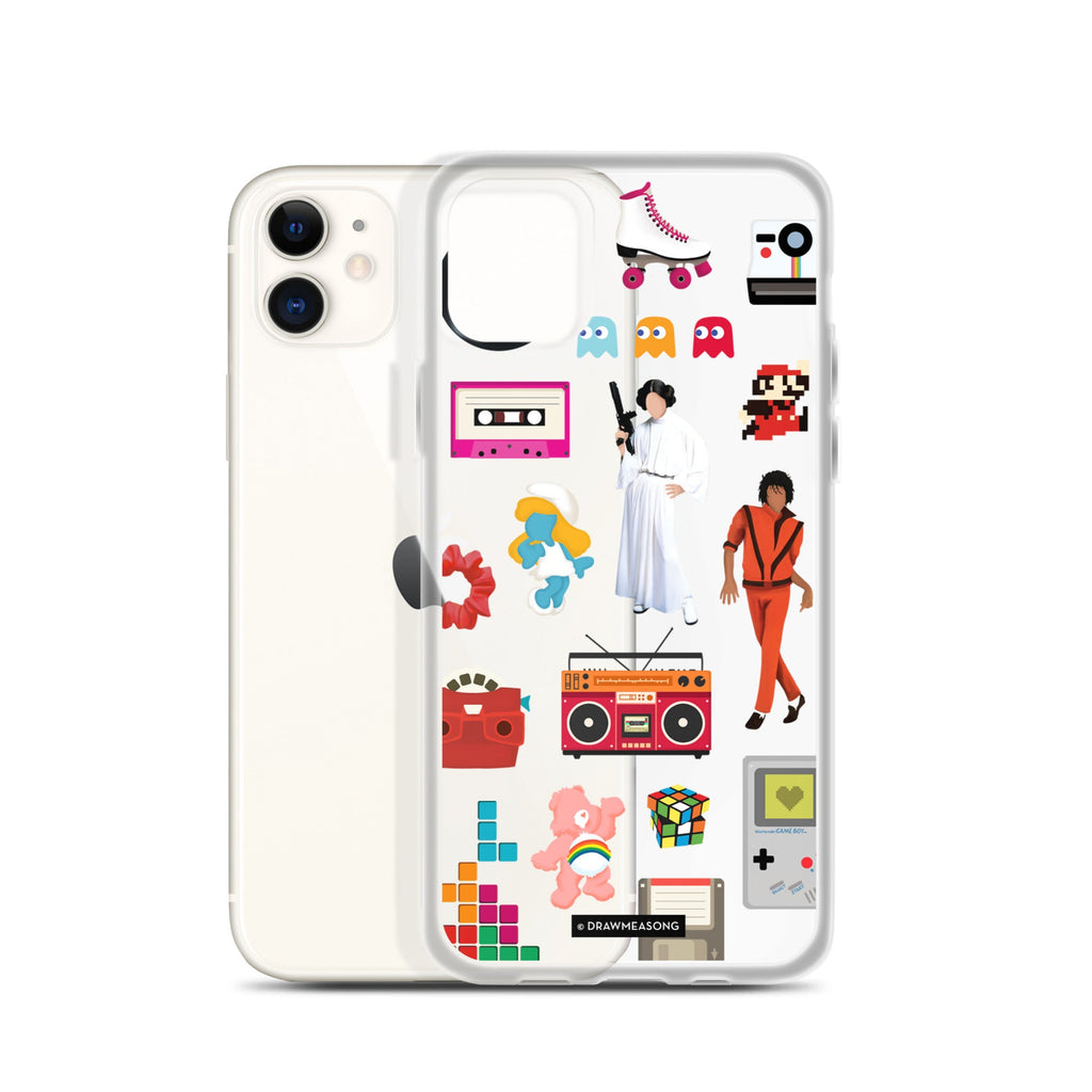 Acceptable in the 80s iPhone Case - Draw Me a Song