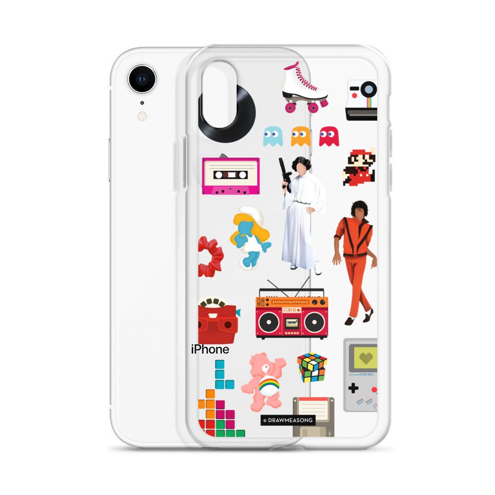 Acceptable in the 80s iPhone Case - Draw Me a Song