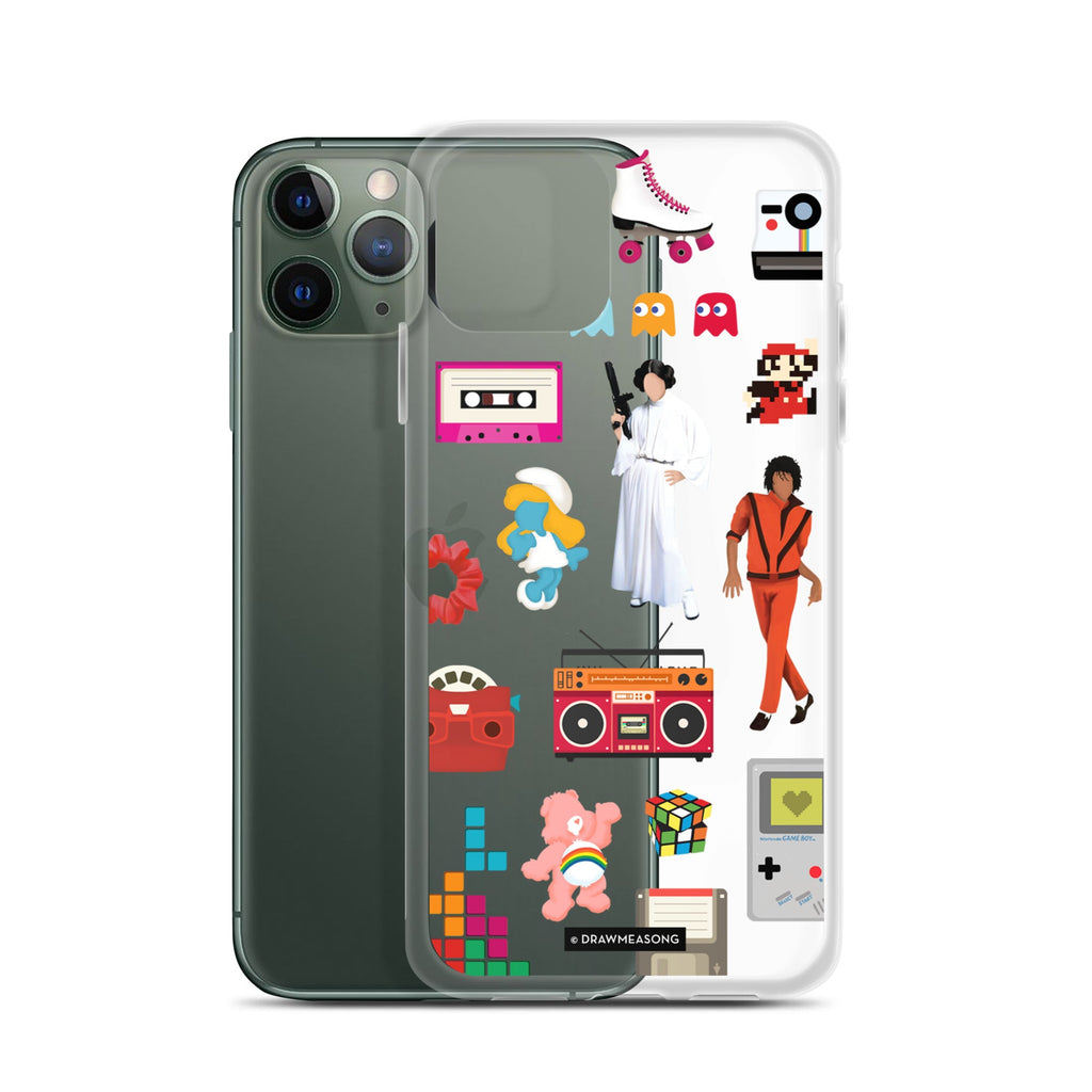 Acceptable in the 80s iPhone Case - Draw Me a Song