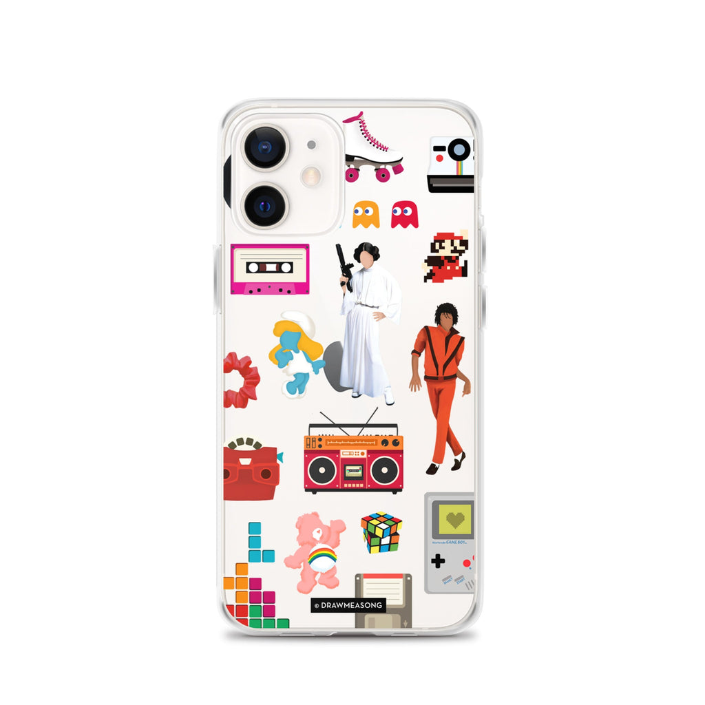 Acceptable in the 80s iPhone Case - Draw Me a Song