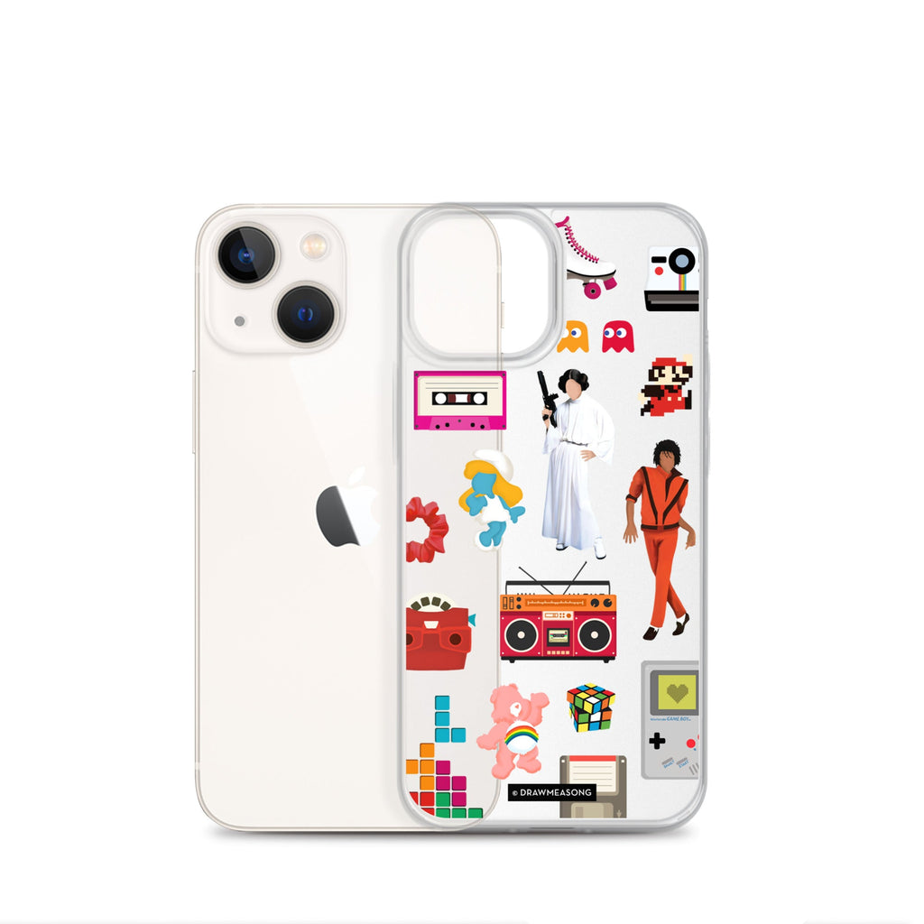 Acceptable in the 80s iPhone Case - Draw Me a Song