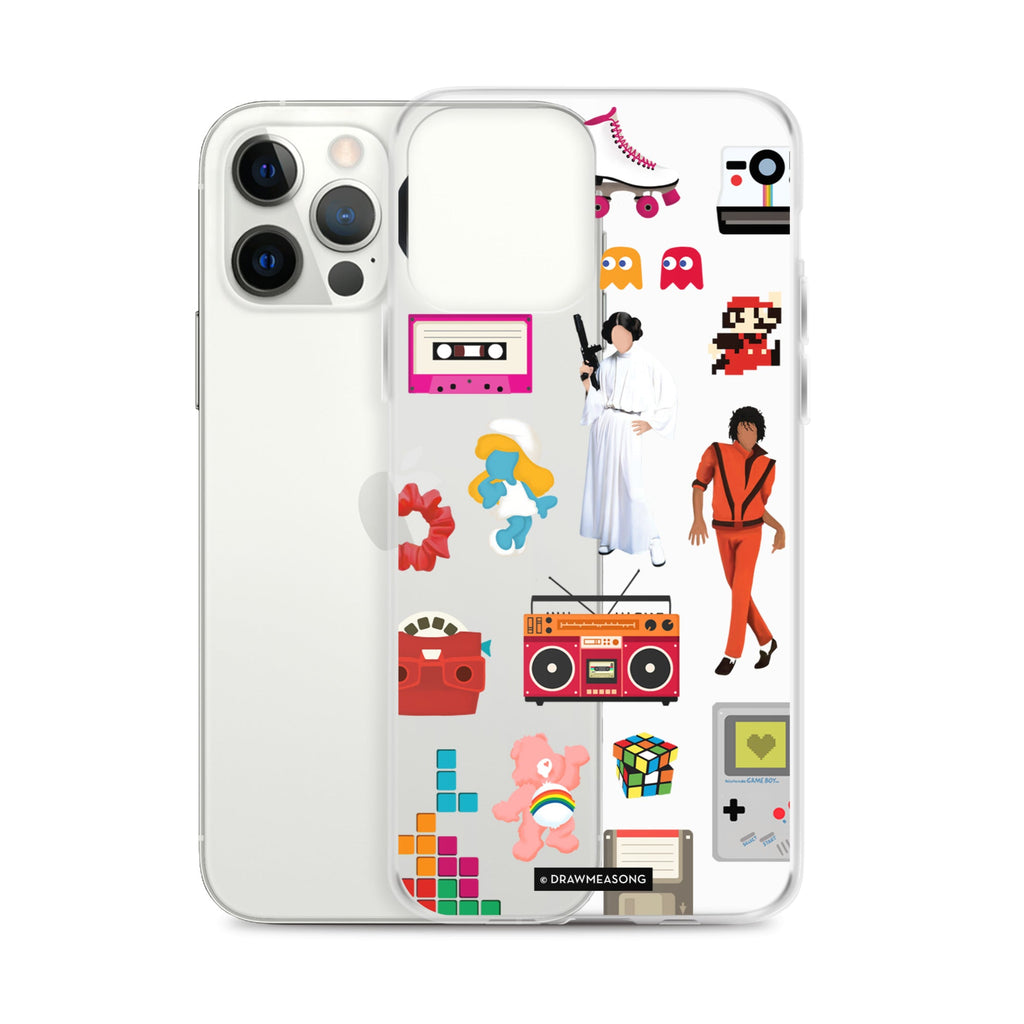 Acceptable in the 80s iPhone Case - Draw Me a Song
