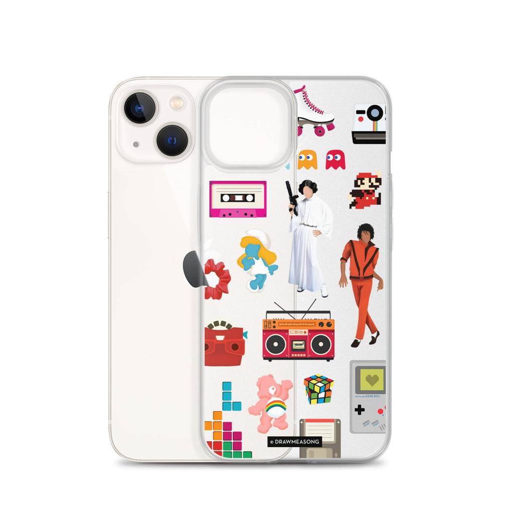 Acceptable in the 80s iPhone Case - Draw Me a Song