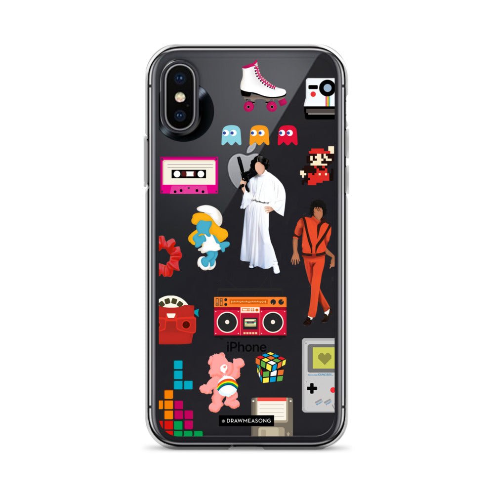 Acceptable in the 80s iPhone Case - Draw Me a Song