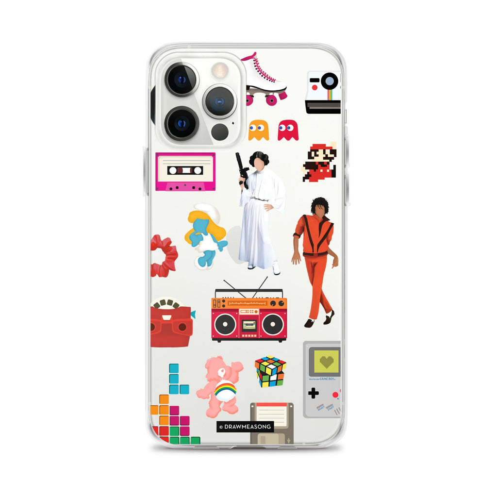 Acceptable in the 80s iPhone Case - Draw Me a Song