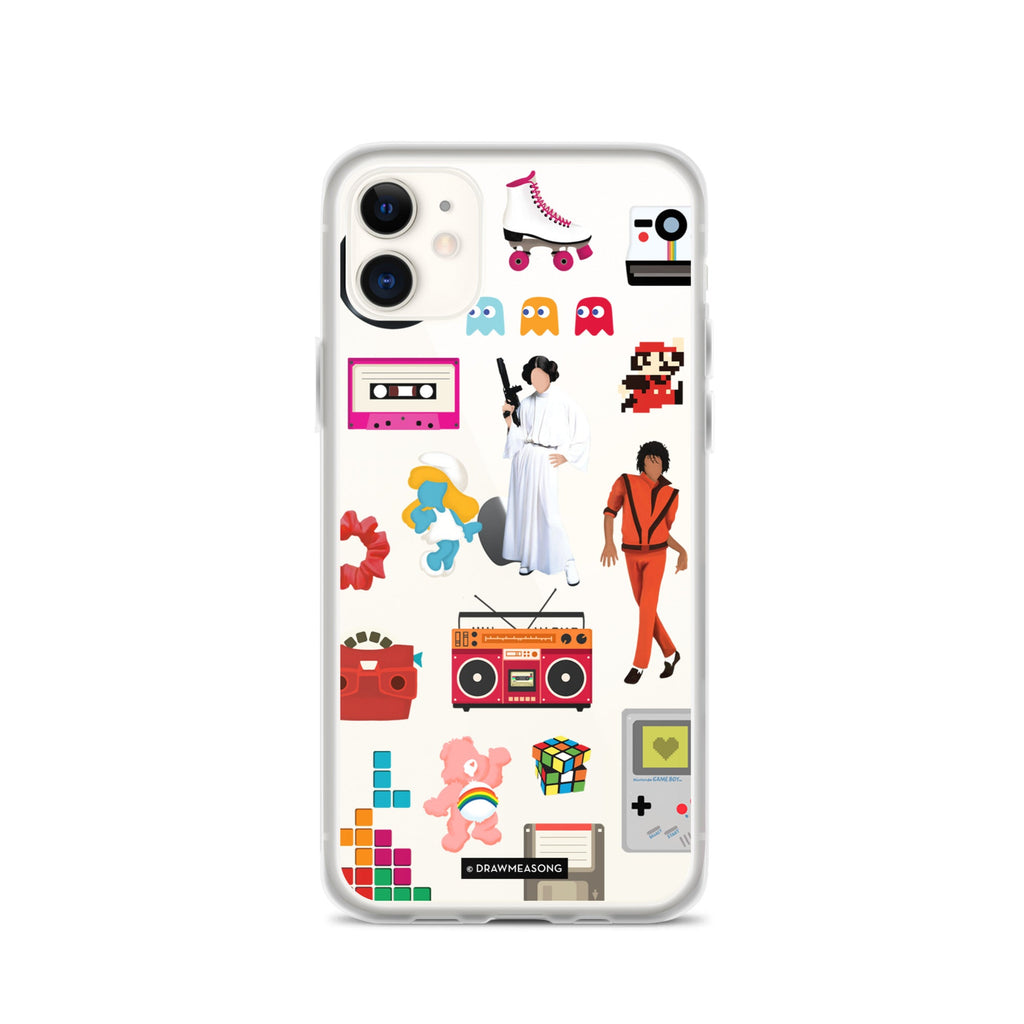 Acceptable in the 80s iPhone Case - Draw Me a Song