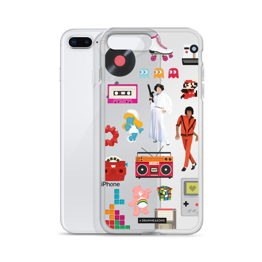 Acceptable in the 80s iPhone Case - Draw Me a Song