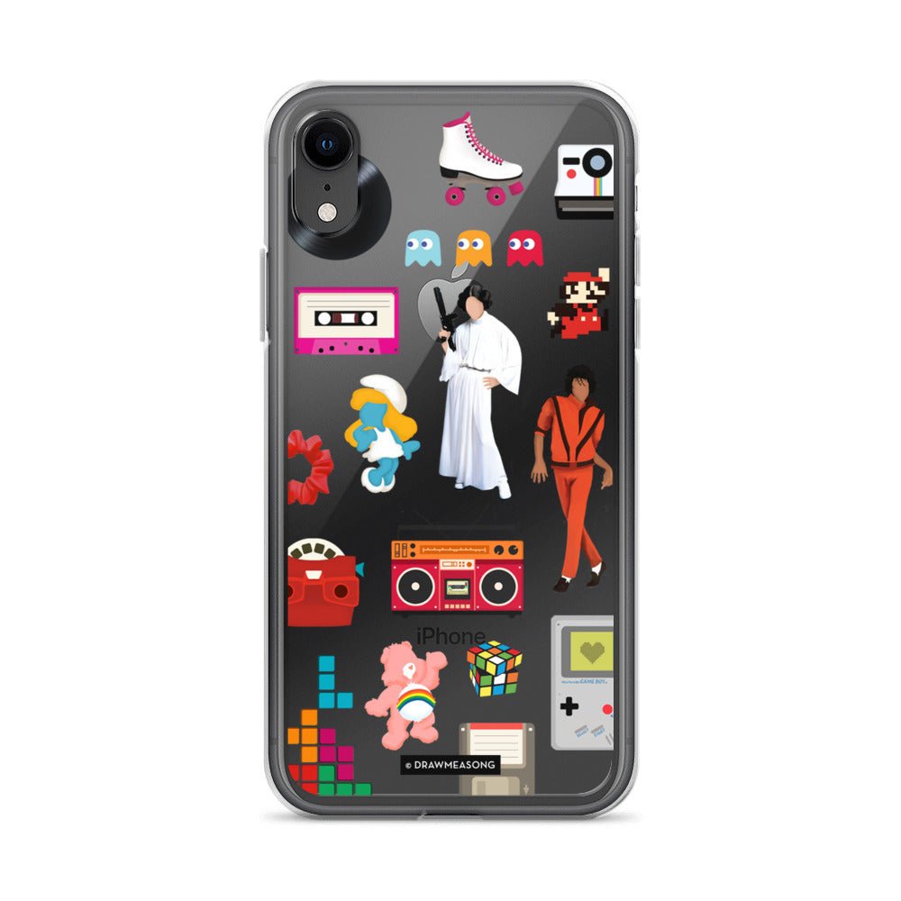 Acceptable in the 80s iPhone Case - Draw Me a Song