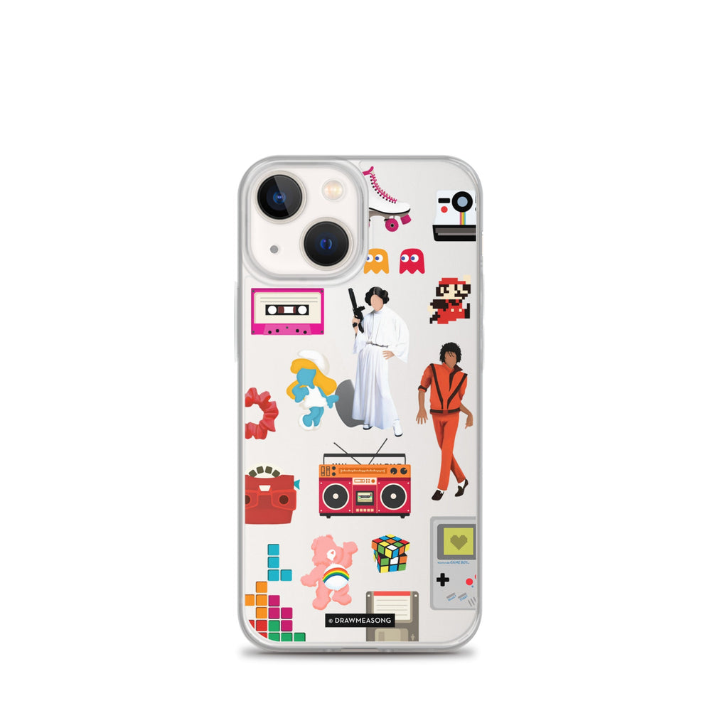 Acceptable in the 80s iPhone Case - Draw Me a Song