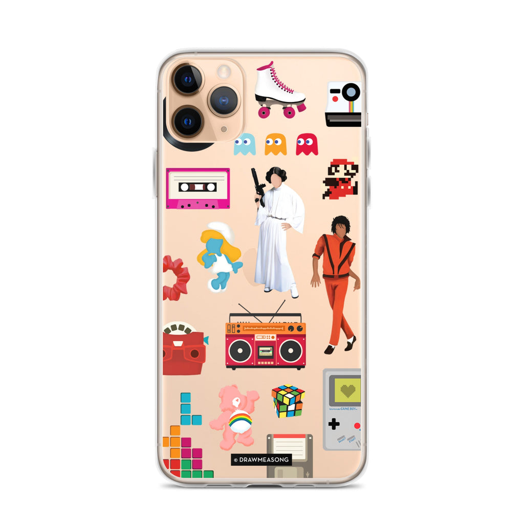 Acceptable in the 80s iPhone Case - Draw Me a Song