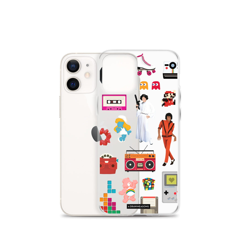 Acceptable in the 80s iPhone Case - Draw Me a Song