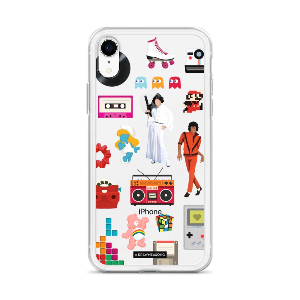 Acceptable in the 80s iPhone Case - Draw Me a Song