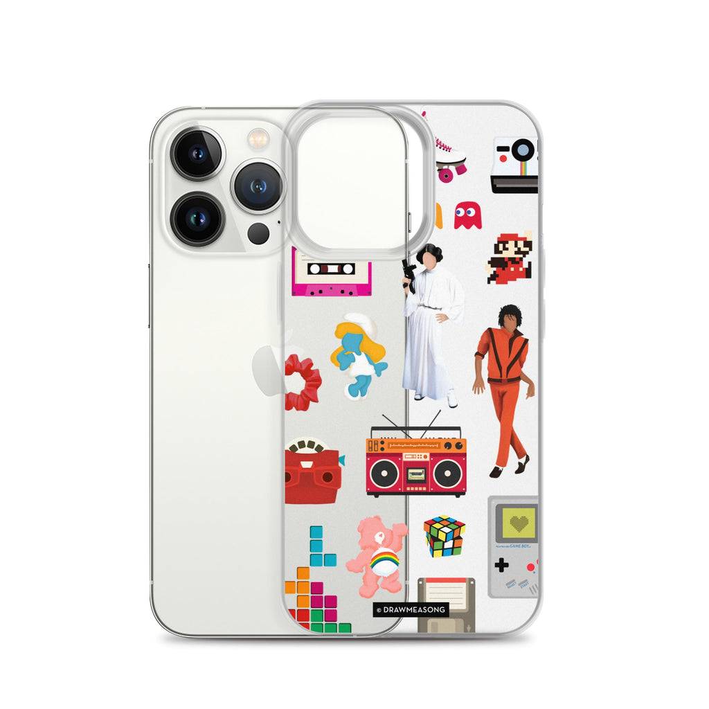 Acceptable in the 80s iPhone Case - Draw Me a Song