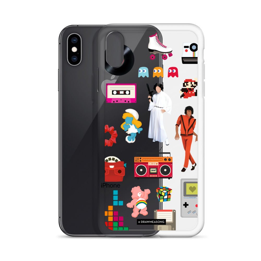 Acceptable in the 80s iPhone Case - Draw Me a Song