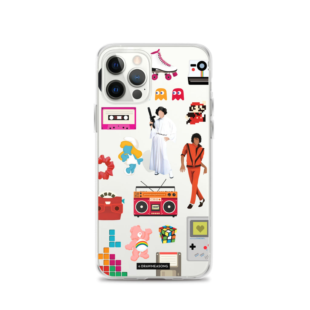 Acceptable in the 80s iPhone Case - Draw Me a Song