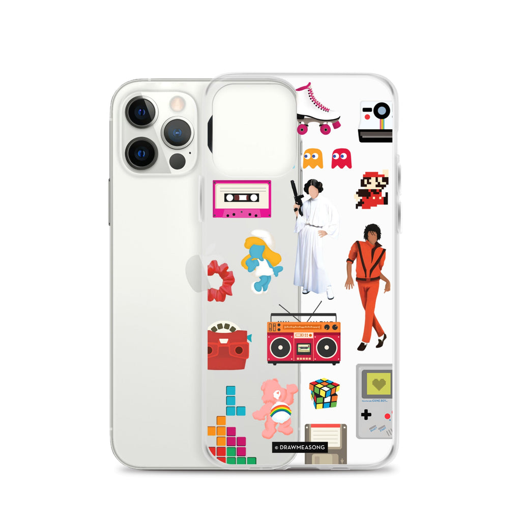 Acceptable in the 80s iPhone Case - Draw Me a Song