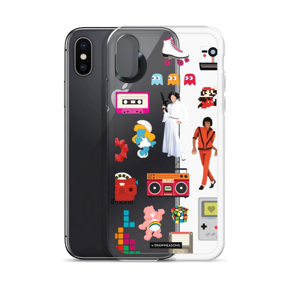 Acceptable in the 80s iPhone Case - Draw Me a Song