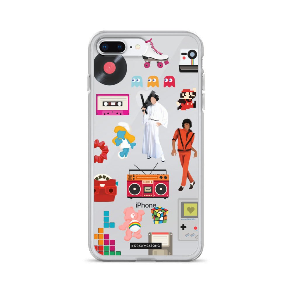 Acceptable in the 80s iPhone Case - Draw Me a Song