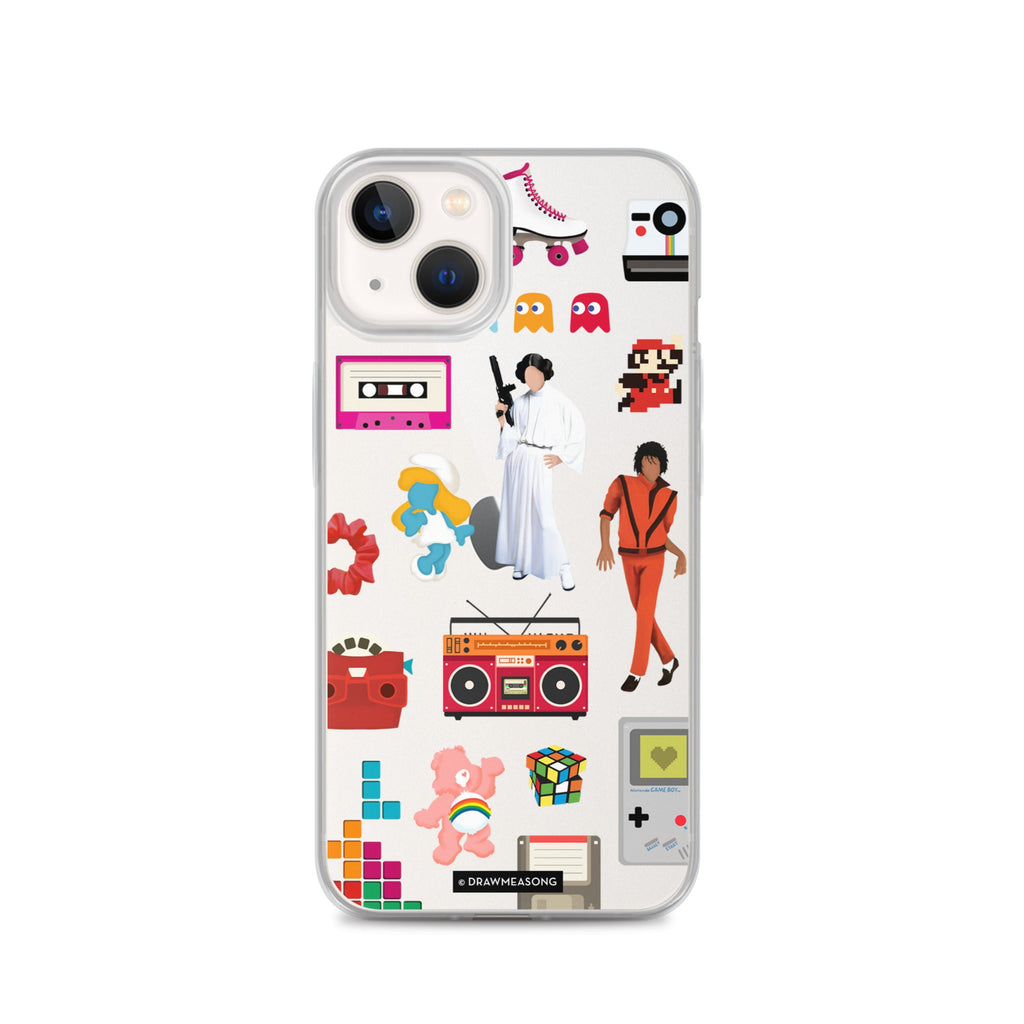 Acceptable in the 80s iPhone Case - Draw Me a Song