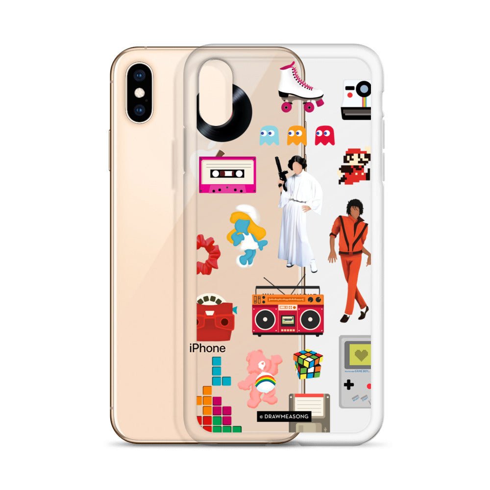 Acceptable in the 80s iPhone Case - Draw Me a Song