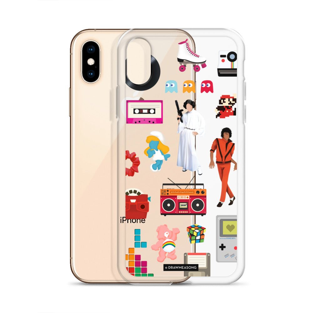 Acceptable in the 80s iPhone Case - Draw Me a Song