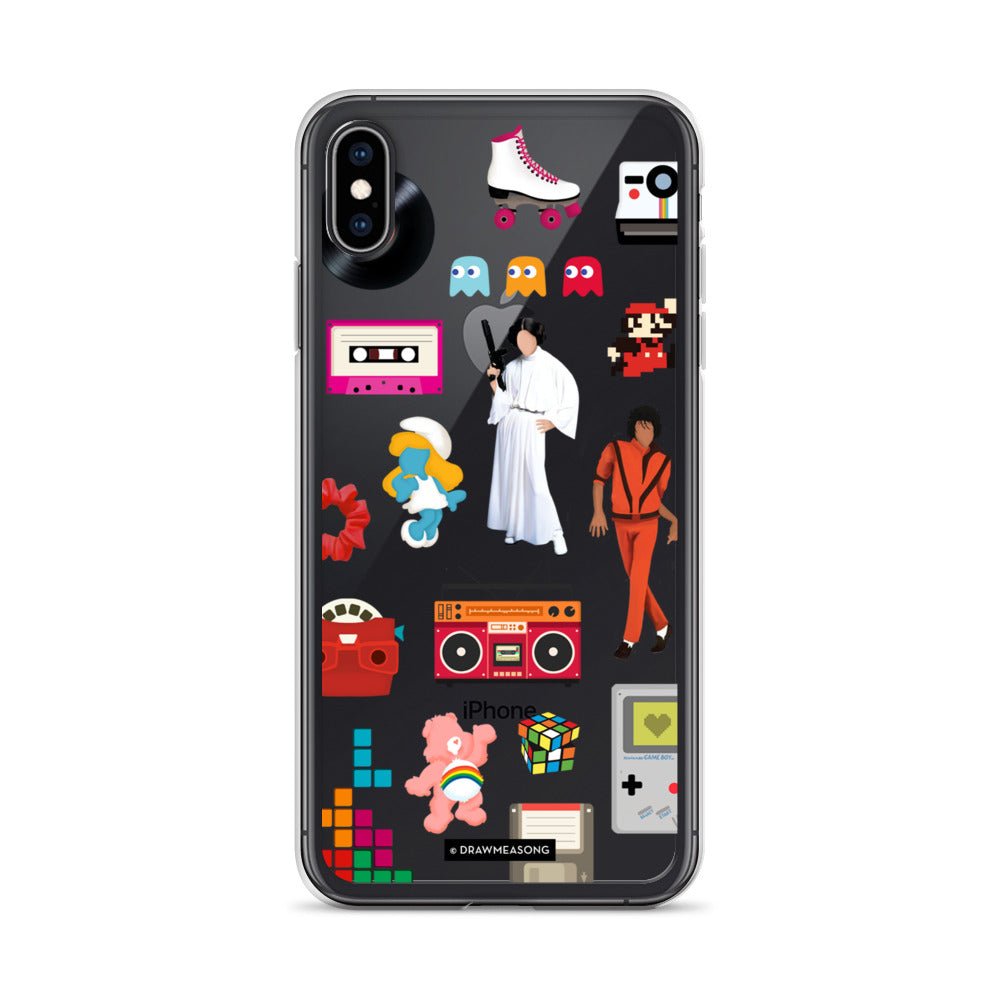 Acceptable in the 80s iPhone Case - Draw Me a Song