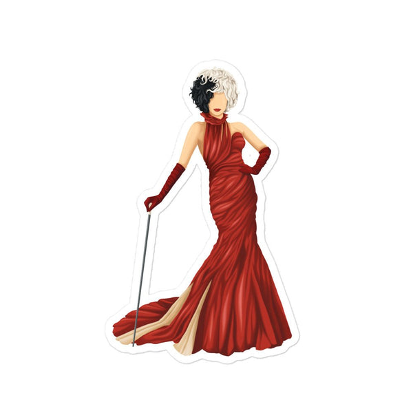 Cruella Sticker - Draw Me a Song