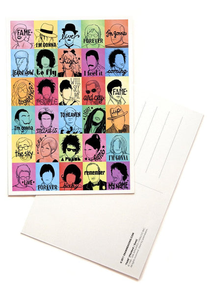 Fame Postcards - Draw Me a Song