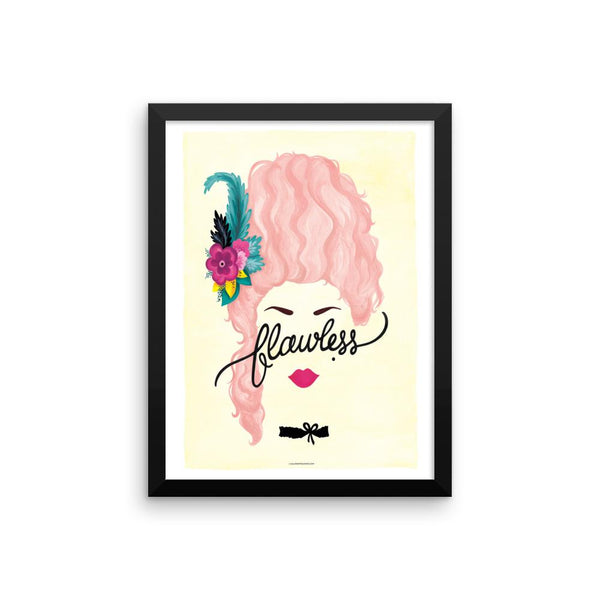 FRAMED Flawless Marie Antoinette Print - Draw Me a Song