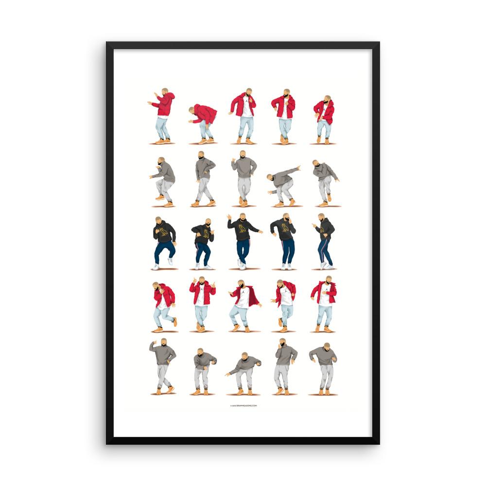 FRAMED Hotline Bling Print - Draw Me a Song