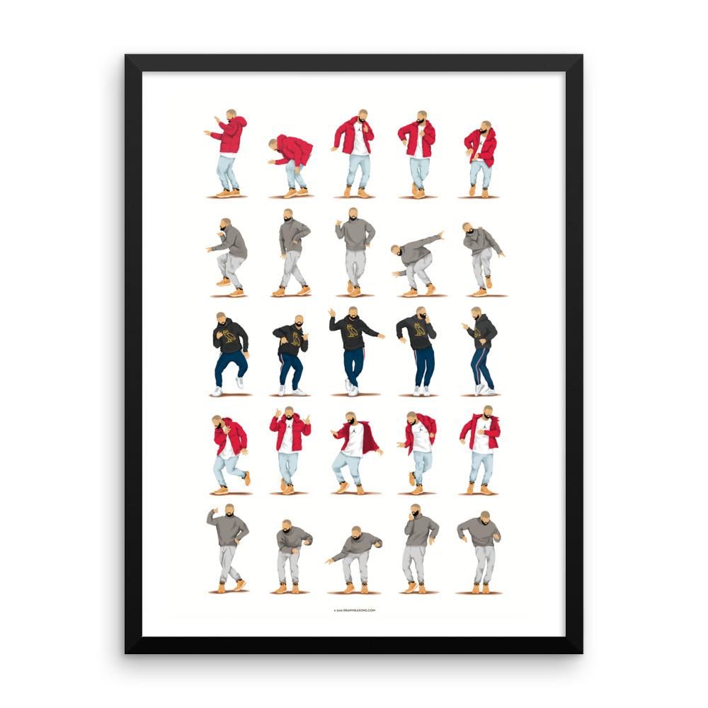 FRAMED Hotline Bling Print - Draw Me a Song