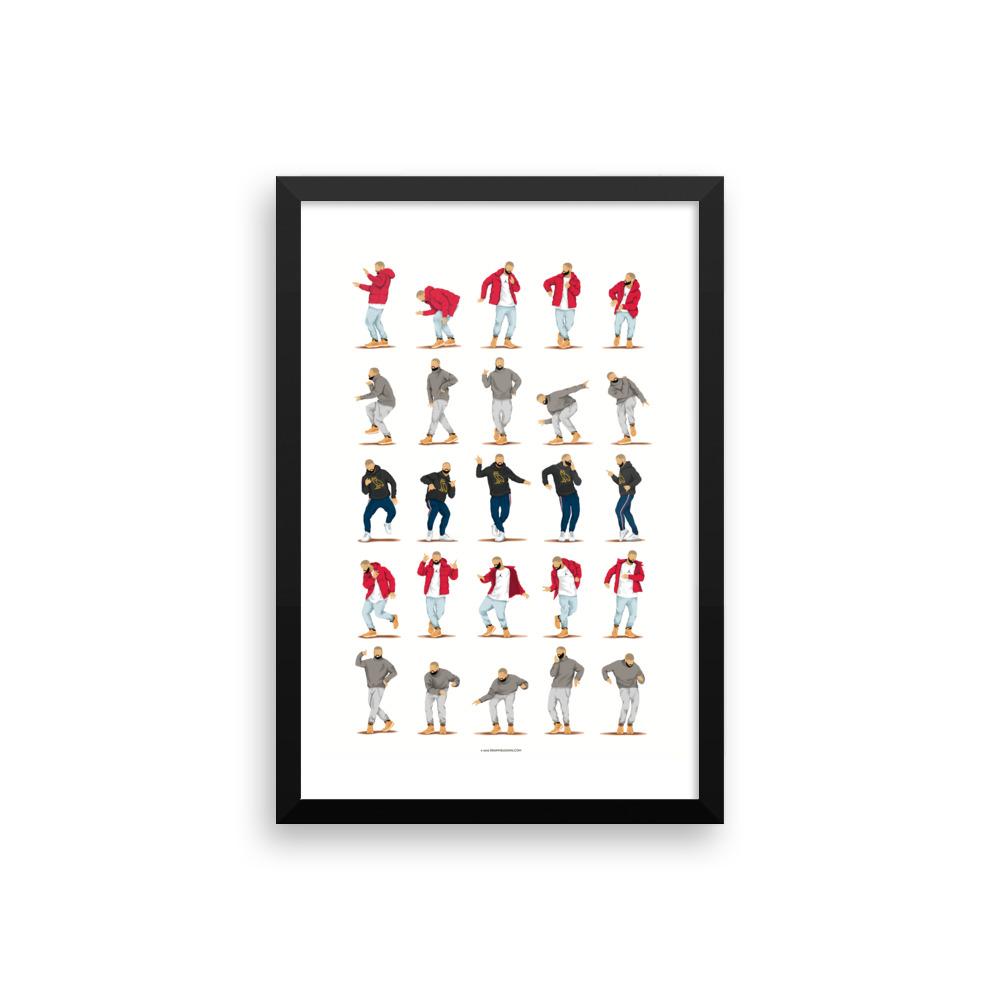 FRAMED Hotline Bling Print - Draw Me a Song