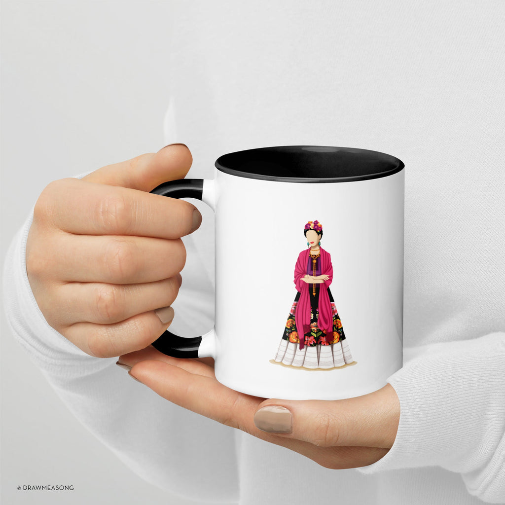 Frida Kahlo Mug - Draw Me a Song
