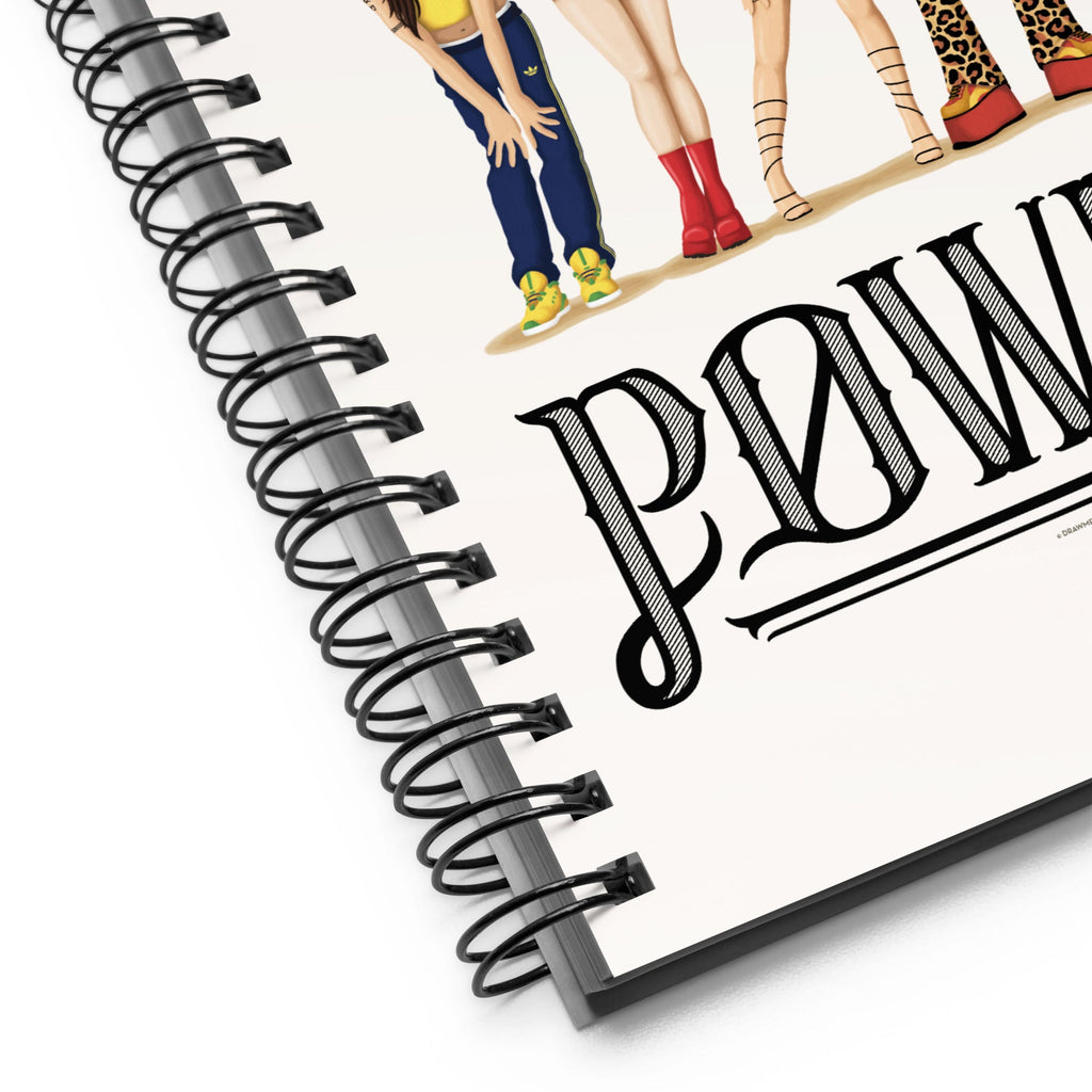 Girl Power Spice Girls Notebook - Draw Me a Song