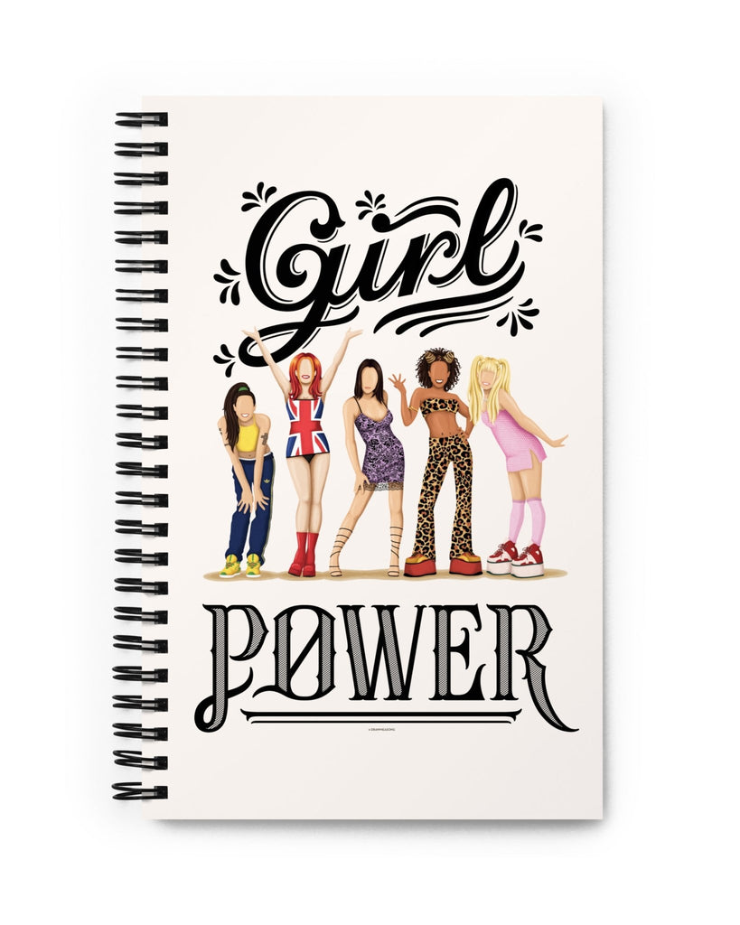 Girl Power Spice Girls Notebook - Draw Me a Song