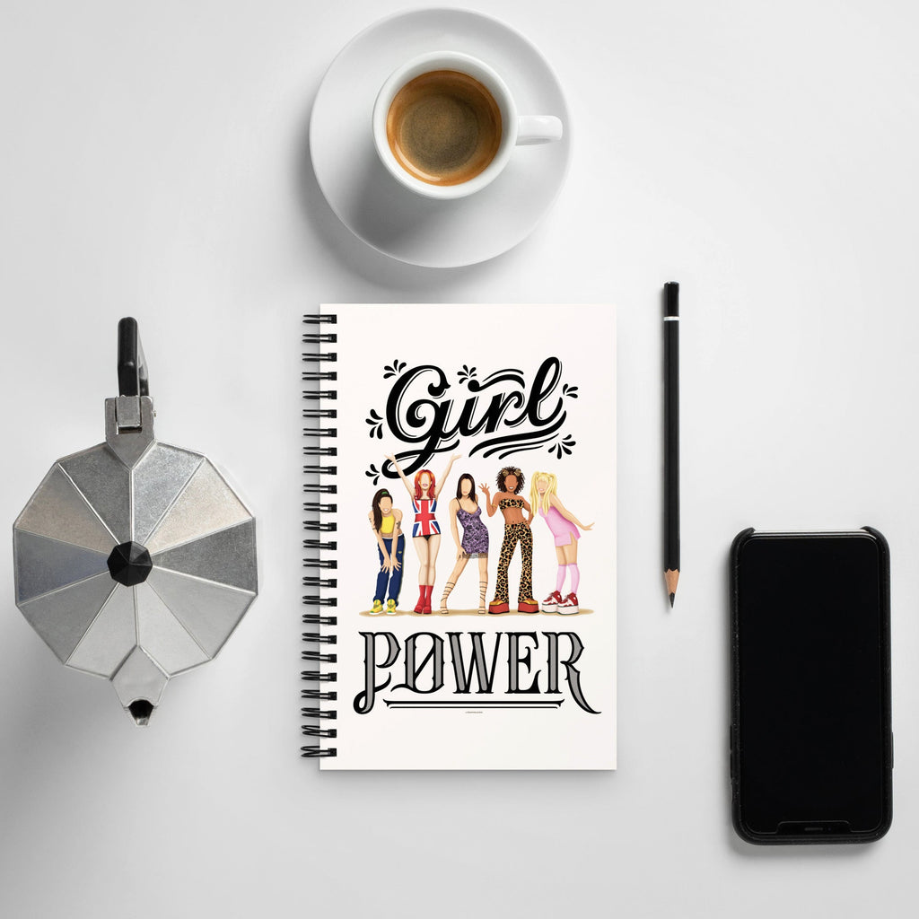 Girl Power Spice Girls Notebook - Draw Me a Song