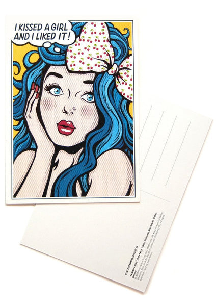 I Kissed A Girl Postcards - Draw Me a Song