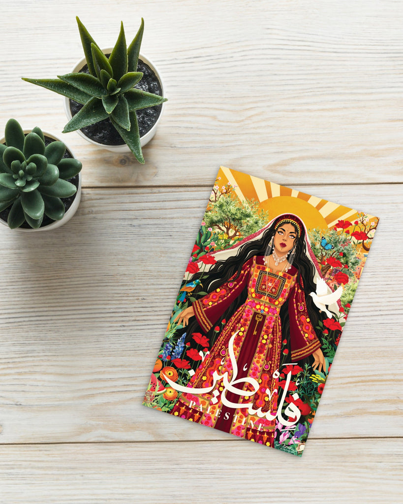 Lady of the Land Postcard - Draw Me a Song
