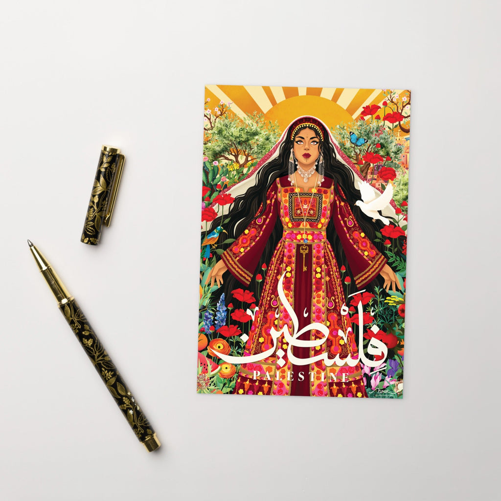 Lady of the Land Postcard - Draw Me a Song
