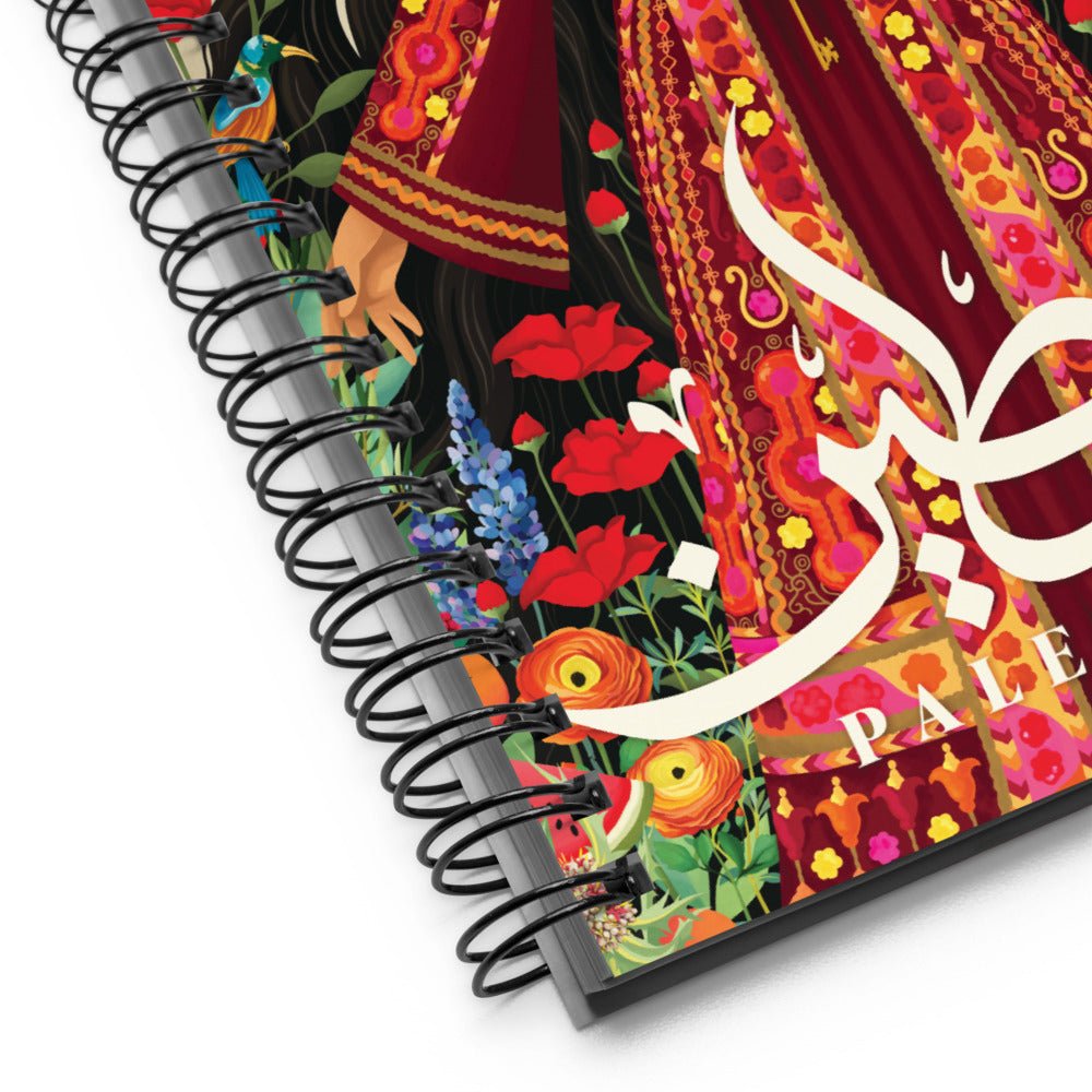 Lady of the Land Spiral Notebook - Draw Me a Song