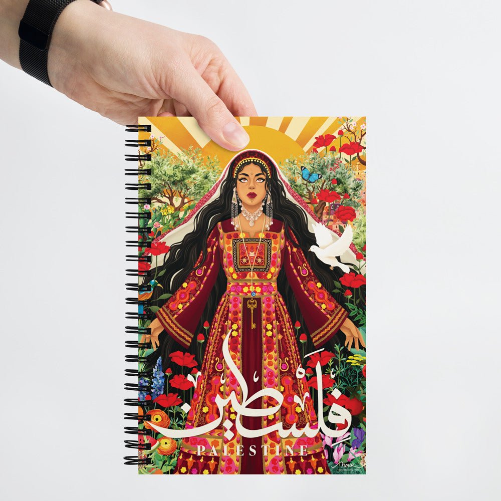 Lady of the Land Spiral Notebook - Draw Me a Song