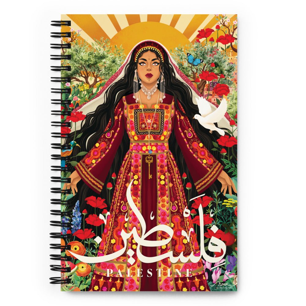 Lady of the Land Spiral Notebook - Draw Me a Song