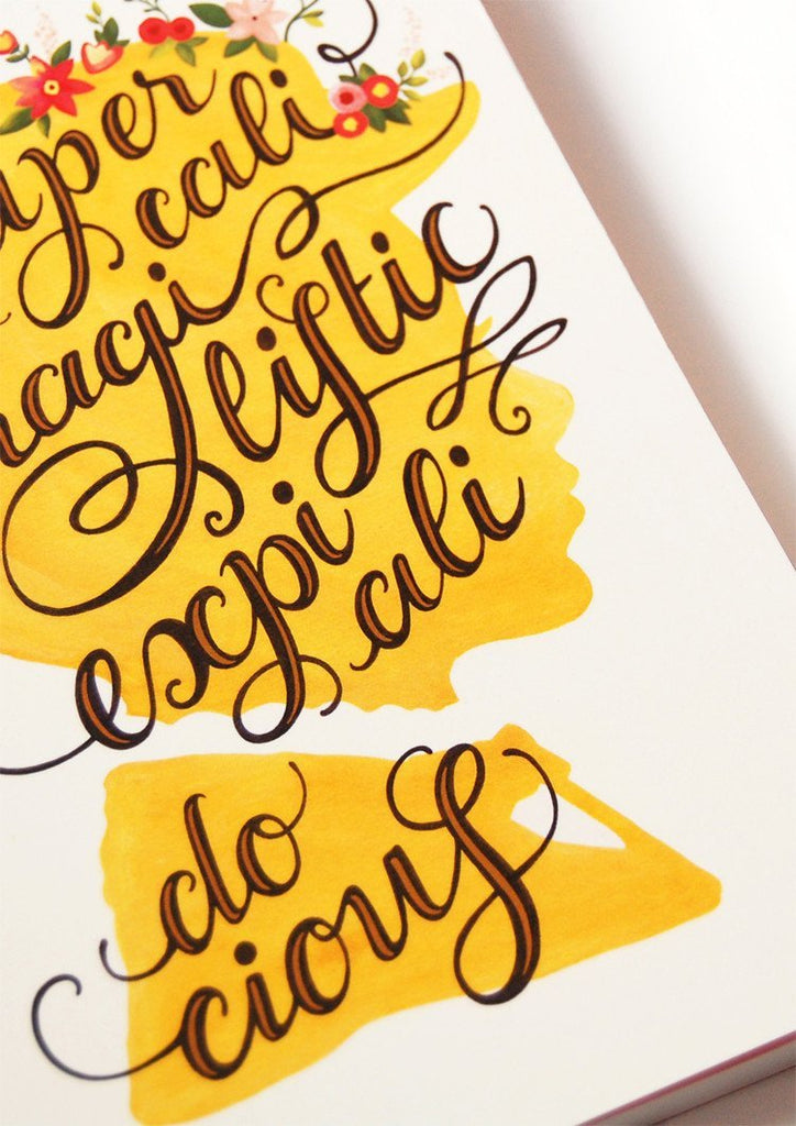 Mary Poppins Notebook - Draw Me a Song