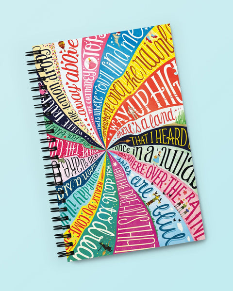 Over The Rainbow Notebook - Draw Me a Song