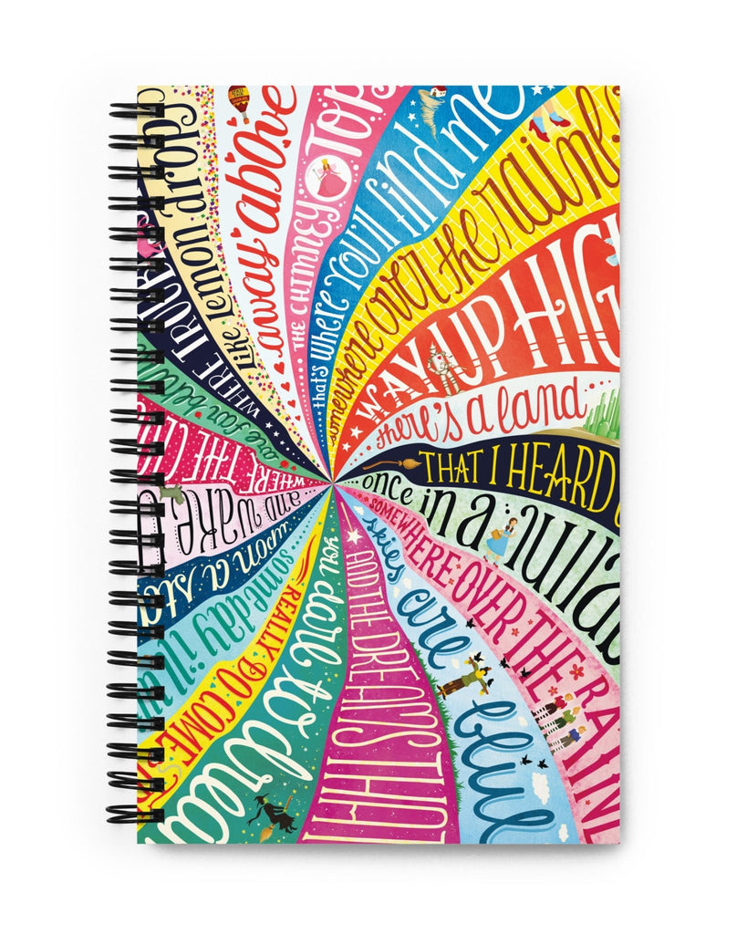 Over The Rainbow Notebook - Draw Me a Song