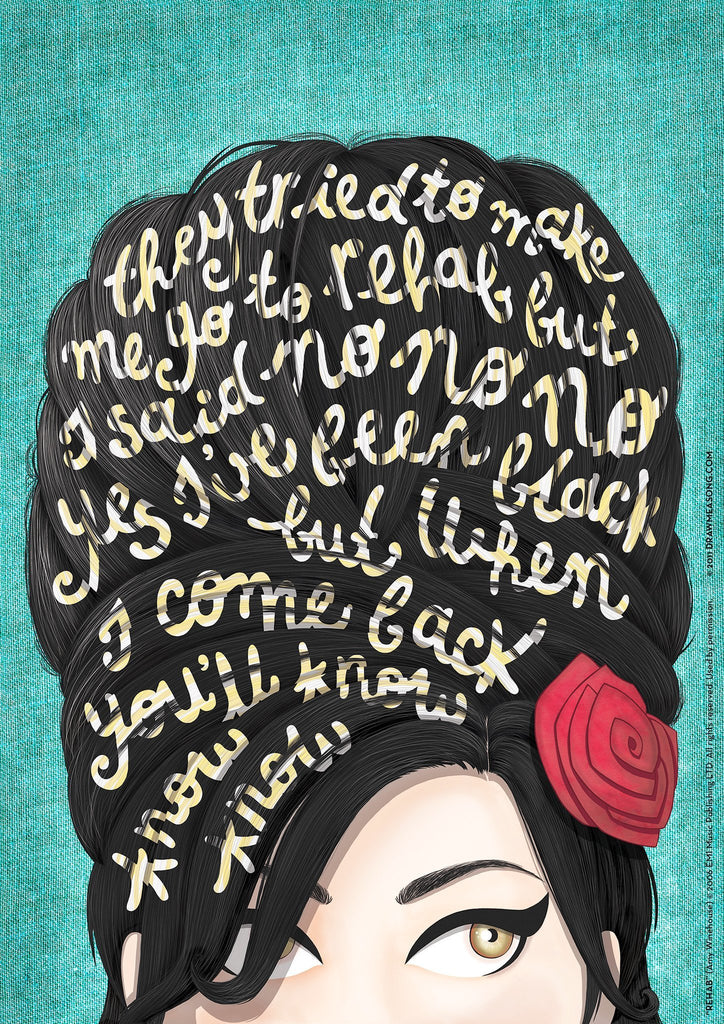 Rehab Print - Draw Me a Song