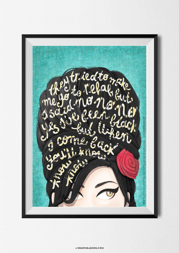 Rehab Print - Draw Me a Song