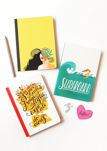 Set of 3 Notebooks - Draw Me a Song