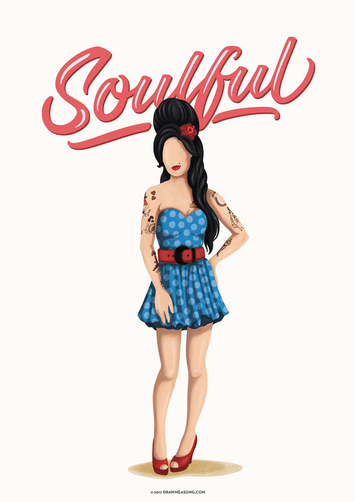Set of 4 Girlboss Prints - Draw Me a Song